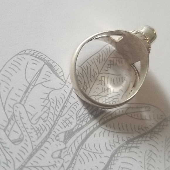 Silver ring. - Picture 4 of 6